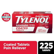 Tylenol 225 Count (Pack of 1) / 1 Acetaminophen