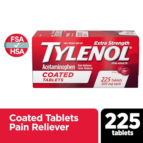 Tylenol 225 Count (Pack of 1) / 1 Acetaminophen