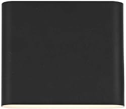Clyde LED Outdoor Wall Sconce Black