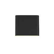 Clyde LED Outdoor Wall Sconce Black by Lighting Design – 8", Aluminum, Black, Model OD507W9BK