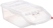 Araven Ingredient Bin, Storage Container for Large Quantity Ingredients, Use in Commercial or Home Kitchen, 6 Gallons, 1 Count, White