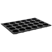 Winco 1 / 20.75 x 14.25 inches / Black Muffin & Cupcake Pans