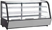 Omcan 44631 48-INCH COUNTERTOP REFRIGERATED DISPLAY WITH 202 L CAPACITY