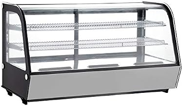 Omcan 44631 48-INCH COUNTERTOP REFRIGERATED DISPLAY WITH 202 L CAPACITY