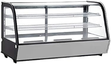 Omcan 44631 48-INCH COUNTERTOP REFRIGERATED DISPLAY WITH 202 L CAPACITY