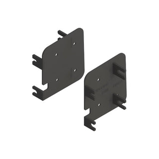 KTX-FDB8 Perfect Fit Brackets for Most Ford Vehicles 2004-Up by Alpine – Aluminum