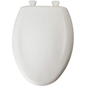 ELG CFWC E2 STA PLST ST by Bemis – Plastic Toilet Seats, Euro White, Model 1200SLOWT 160