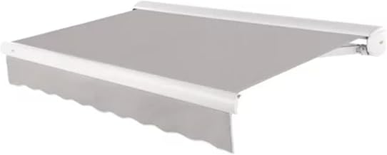 Awntech Retractable Awning Left Motor 14'W x 10'D x 10" H Gray