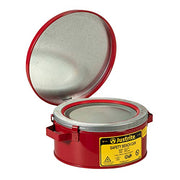 Justrite Red / 1 Gallon / Bench Can Cleaning & Sanitizing
