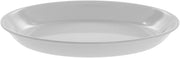 G.E.T. Heavyweight Milano Collection 2 qt Round White Melamine Bowl - 13 1/2"Dia x 1 1/2"H