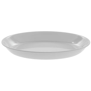 G.E.T. Heavyweight Milano Collection 2 qt Round White Melamine Bowl - 13 1/2"Dia x 1 1/2"H by G E T ENTERPRISES LLC – Melamine, White, Model ML-76-W