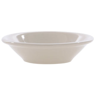 World Princess 4.75 oz Rolled-Edge Warm White Stoneware Fruit Bowl by World Tableware – 4.75 ounces