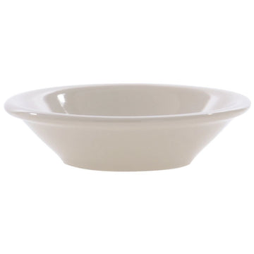 World Princess 4.75 oz Rolled-Edge Warm White Stoneware Fruit Bowl by World Tableware – 4.75 ounces