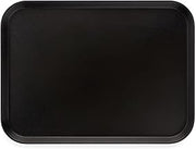 Carlisle Griptite 2 Rectangular Non-Skid Tray, 20" x 15", Black