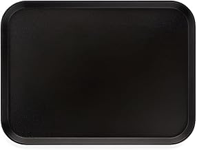 Carlisle Griptite 2 Rectangular Non-Skid Tray, 20" x 15", Black