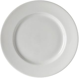 10 Strawberry Street Z-Ware Porcelain 6" Bread & Butter Plate, Set of 6, White