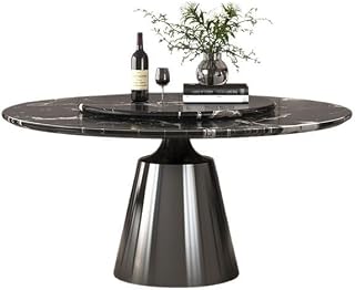Mesa De Jantar Natural Marble Round Dining Table Home Light Luxury Diner Table