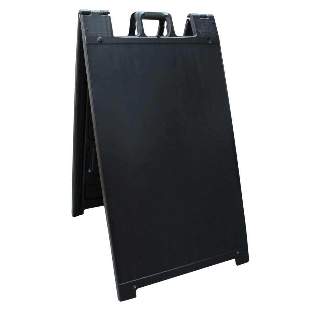 Signicade Curb Sign/A-Frame 24x36" Color:Black by Plasticade – 24x36 inches, Plastic, Black, Model sd-130NS-BK