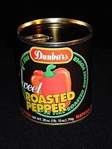 Dunbars Fire Roasted Red Peppers - 28 oz. can, 12 cans per case