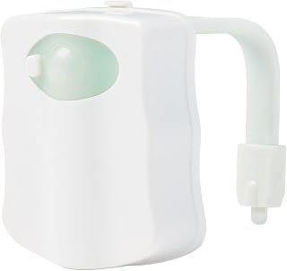 Medline Toilet Safety Nightlight, Motion-Sensing, Toilet Bowl Illumination for Nighttime Navigation, Easy Installation, 16 Colors