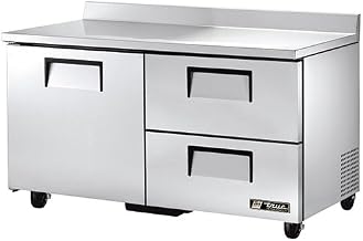 True TWT-60D-2 Solid Door and Drawer Worktop Refrigerator