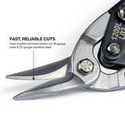 KLEIN TOOLS 2-Pc Kit Left & Right Cutting / Multicolor / 1 Nippers & Snips