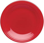 Fiesta 10-1/2-Inch Dinner Plates, Set of 4, Scarlet