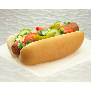 Plain Hot Dog - 120 per case. by Gonnella Baking – Pack of 120