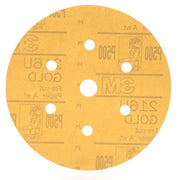 3M 6 / P500 & DF / Gold Hook & Loop Discs