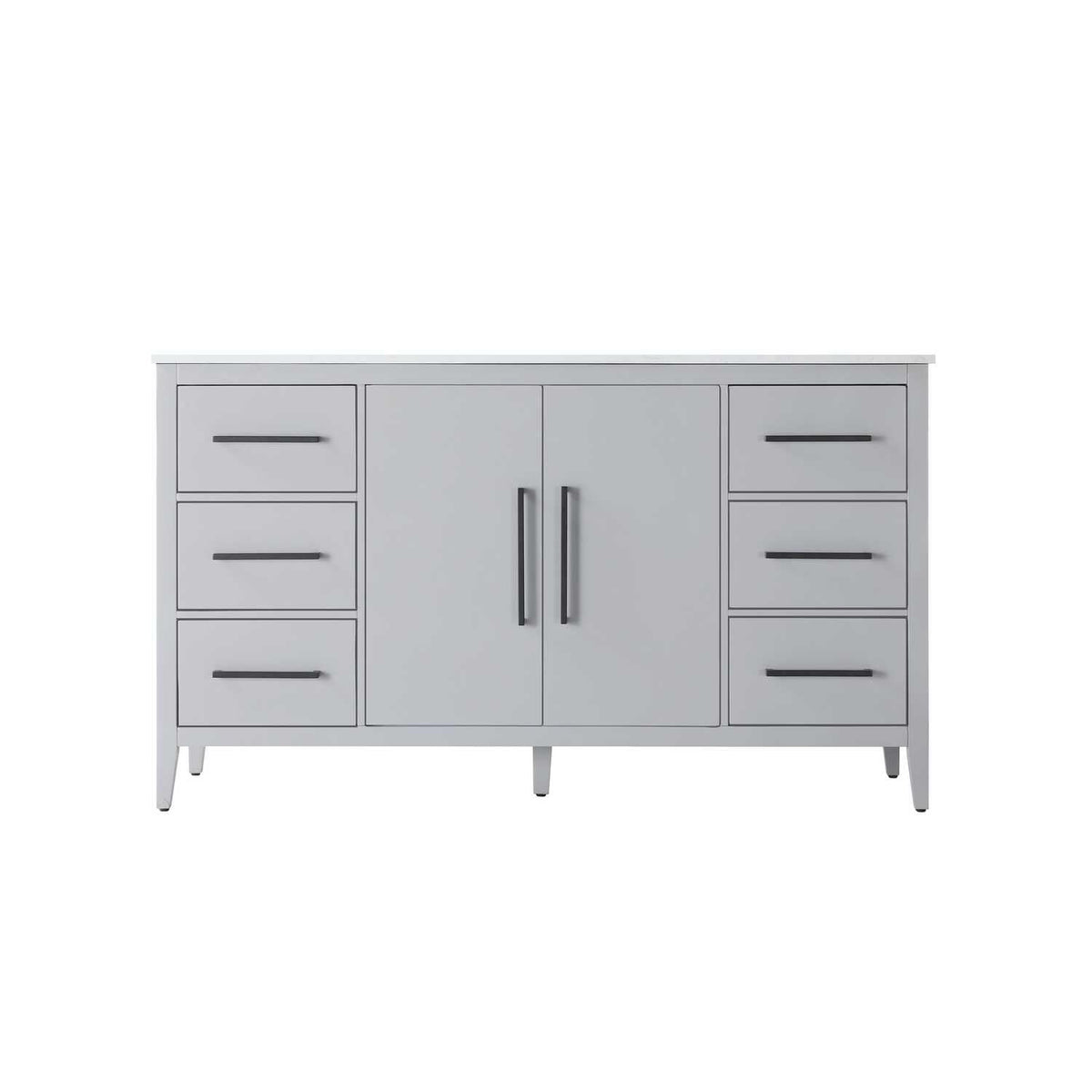 Millie Bathroom Vanity Grey by Lighting Design – Wood, Grey, Model VF29360GR