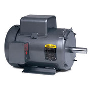 1735RPM, 5HP, 60HZ, 1PH, 184T, 3646LC, TEFC, F1 by Baldor – Alloy Steel, Model EL3612T