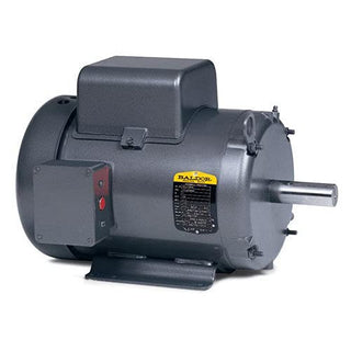 1735RPM, 5HP, 60HZ, 1PH, 184T, 3646LC, TEFC, F1 by Baldor – Alloy Steel, Model EL3612T