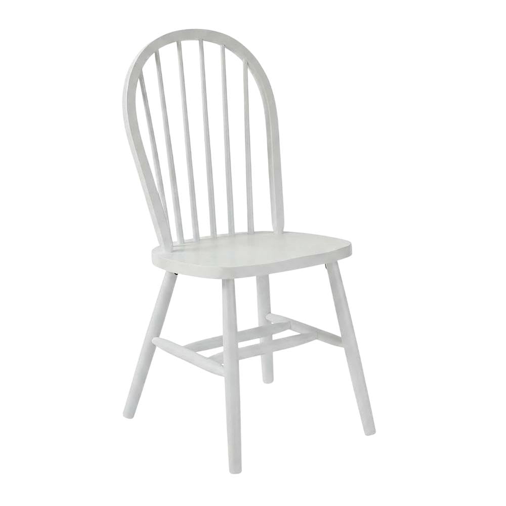 Parawood Windsor Dining Chair with Spindleback by Furnifact – Parawood, White