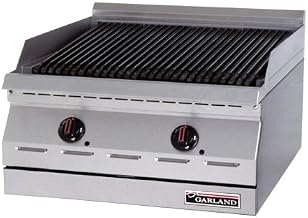 Garland ED-30B Designer Series Electric Countertop Charbroiler with 30"W x 17-1/4"D Cooking Area & Infinite Controls