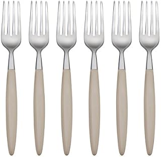 Oneida Terrace Coconut Set of 6 Salad Forks - Upscale Outdoor Entertaining
