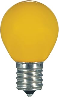 Satco (Pack of 48) S9166, 1.2W S11/Y/LED/120V/CD, LED Light Bulb