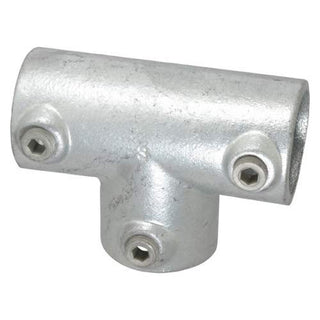 Three Socket Tee by Kee Safety – Iron, Gray, Model 25-9
