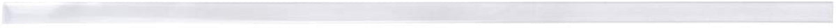 ClearVision Clear Plastic Extra-Duty Clip-in Ticket Molding - 48L x 1 1/4H