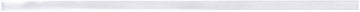 ClearVision Clear Plastic Extra-Duty Clip-in Ticket Molding - 48L x 1 1/4H