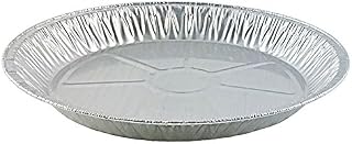 Handi-Foil 12" Extra-Deep Aluminum Pie Pan - Disposable Baking Plate Tin (Pack of 50)