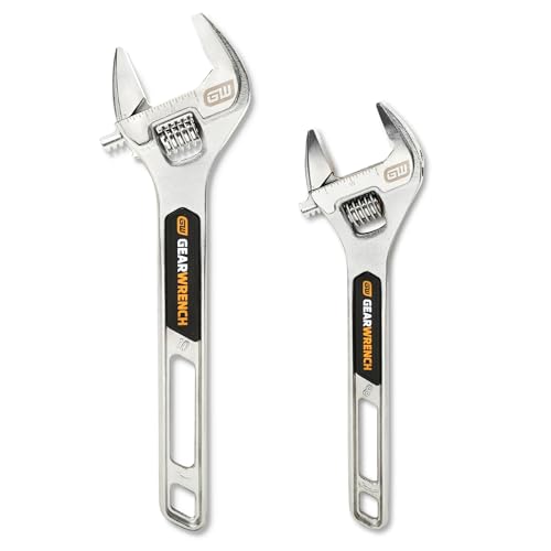 GEARWRENCH 2-Piece Kit / 8" & 10" / Chrome Hand Tools