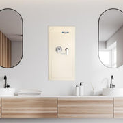 Barska Left Opening / 31 1/2" x 15 1/2" x 4" / Beige Wall Safes
