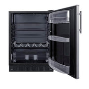 Summit Appliance Right-Hand Door / Silver / 5.5 cubic_feet Outdoor Refrigerators