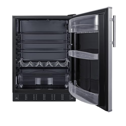 Summit Appliance Right-Hand Door / Silver / 5.5 cubic_feet Outdoor Refrigerators