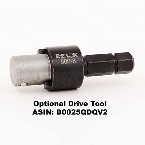 E-Z LOK 5/8"-11 IT, 7/8"-9 ET, 0.687" L / Pack of 5 / Red Thread Locking Inserts