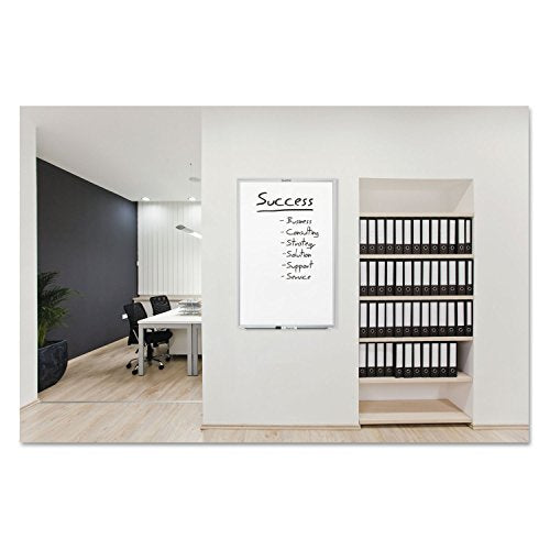Quartet Silver / 60"W x 36"H / Nano-Clean Magnetic Dry Erase Boards