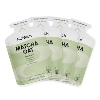Matcha Oat Latte (32 oz) by Numilk – 32 Fl Oz (Pack of 4), Pack of 4