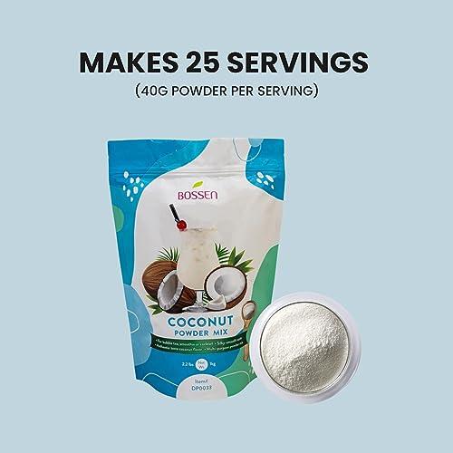 Bossen Coconut / 35.2 Ounce (Pack of 1) / 1 Bubble Tea Tapioca Pearls