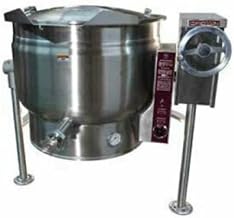 Crown ELT-30F Electric Tilting Kettle with 30 Gallon Capacity, Full Jacket & Thermostatic Controls