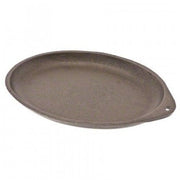 Black 9-1/2" X 7" Oval Cast Iron Skillet-BG77P by Browne Foodservice – Commercial Grade